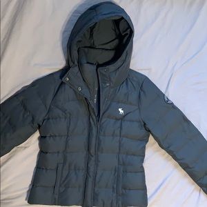 Abercrombie & Fitch Grey Coat